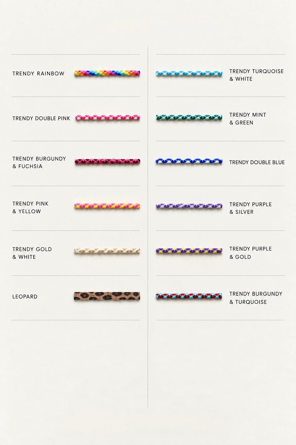 Mini tricolor beads bracelet