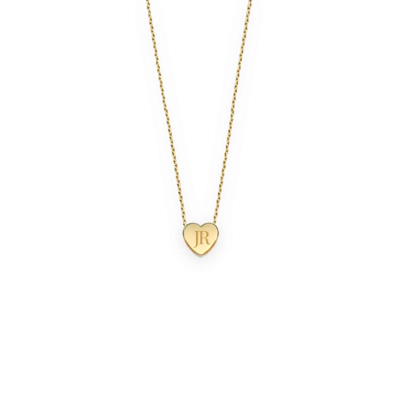 MINI HEART TEXT NECKLACE