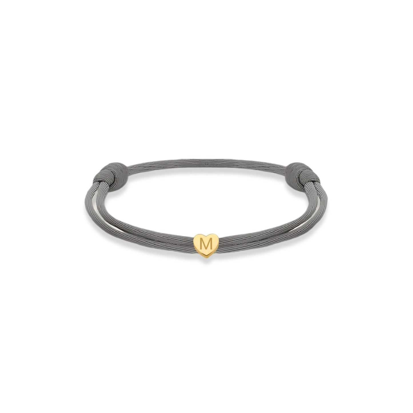 TINY HEART TEXT BRACELET