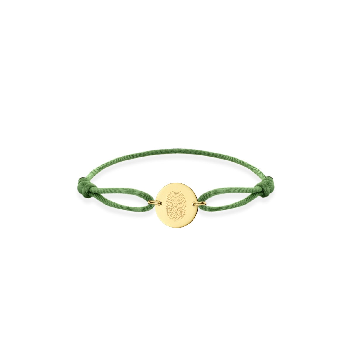 COIN FINGERPRINT BRACELET