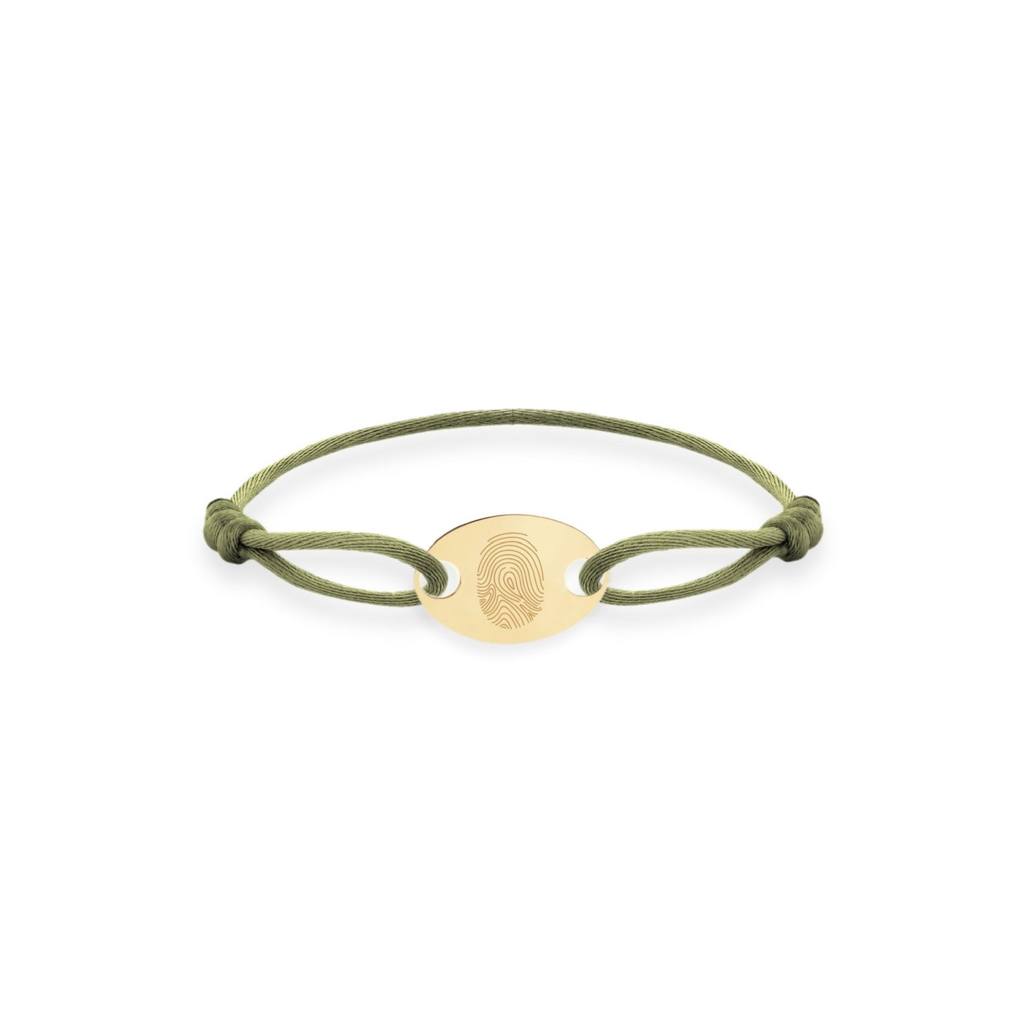 OVAL FINGERPRINT BRACELET