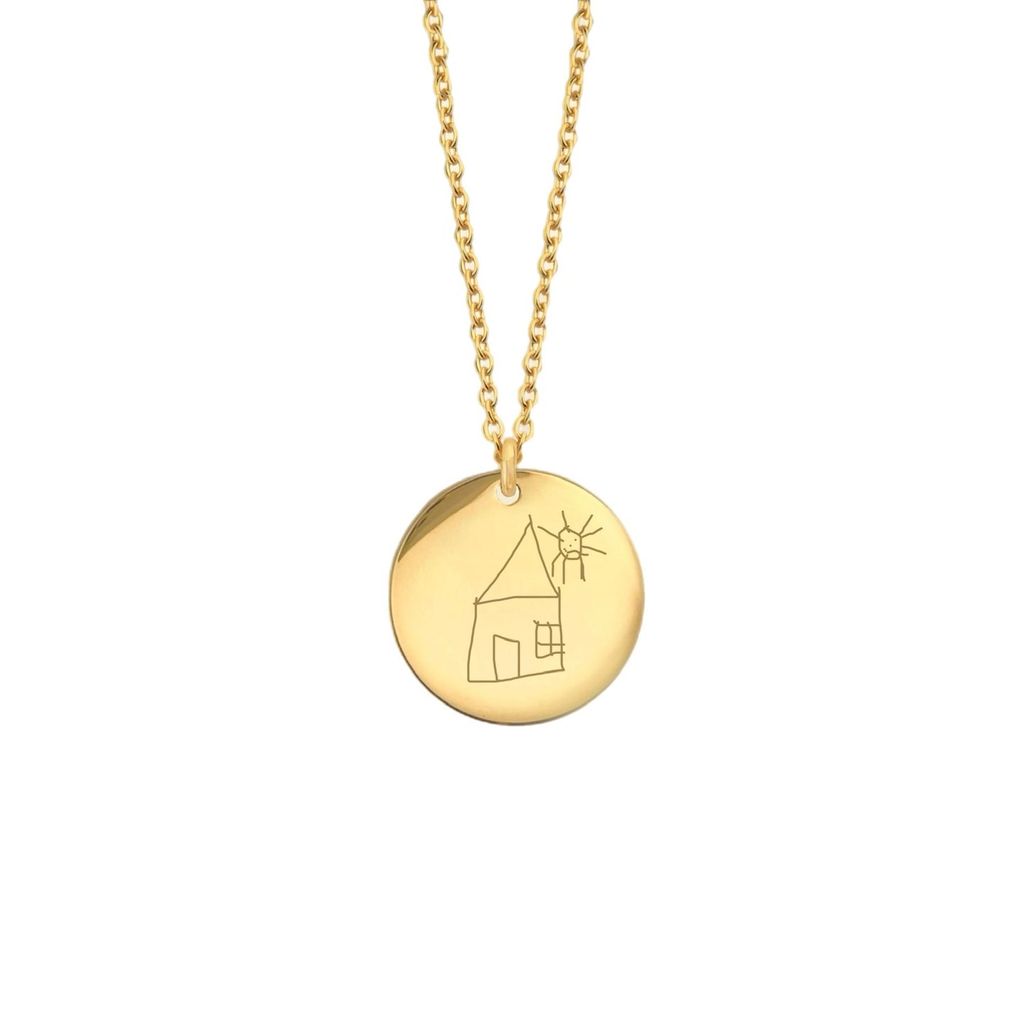 COIN SIGNATURE NECKLACE