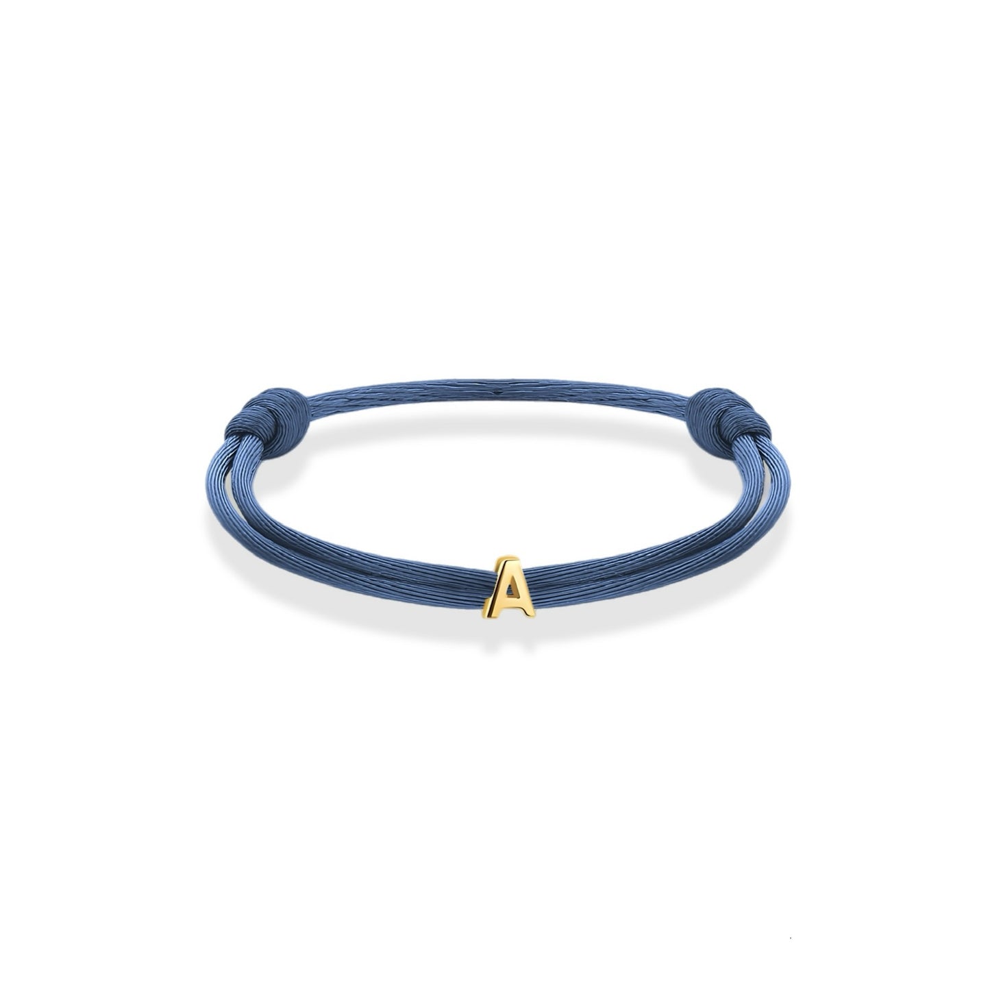 9KT INITIAL BRACELET