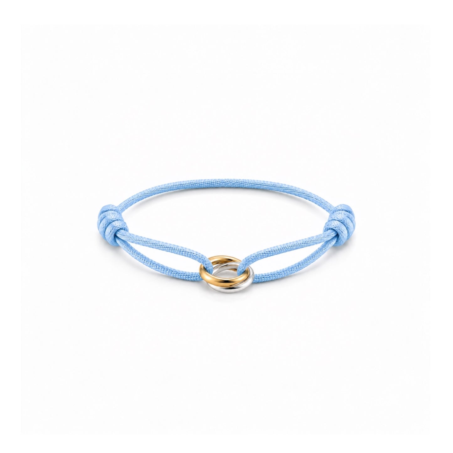 Bicolor rings bracelet