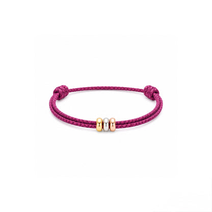 Tricolor beads bracelet