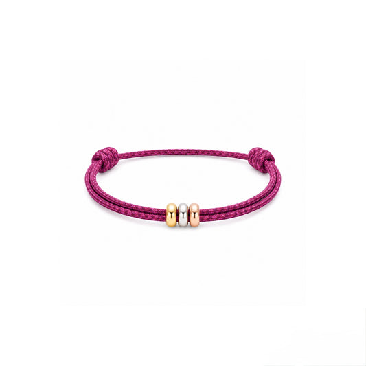 Tricolor beads bracelet