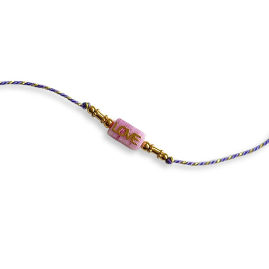 LILA LOVE CUBE BRACELET