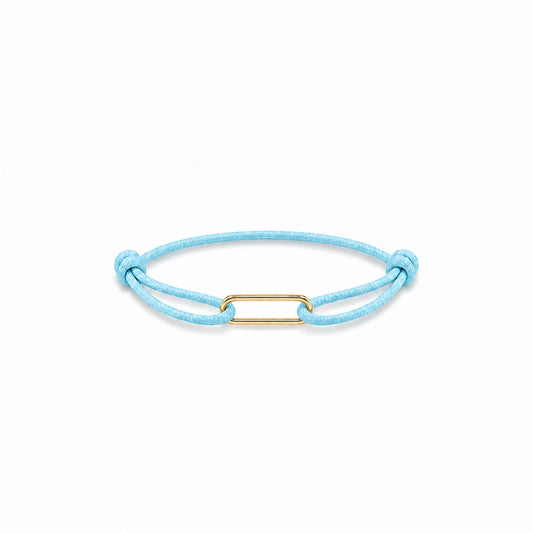 14k double link bracelet