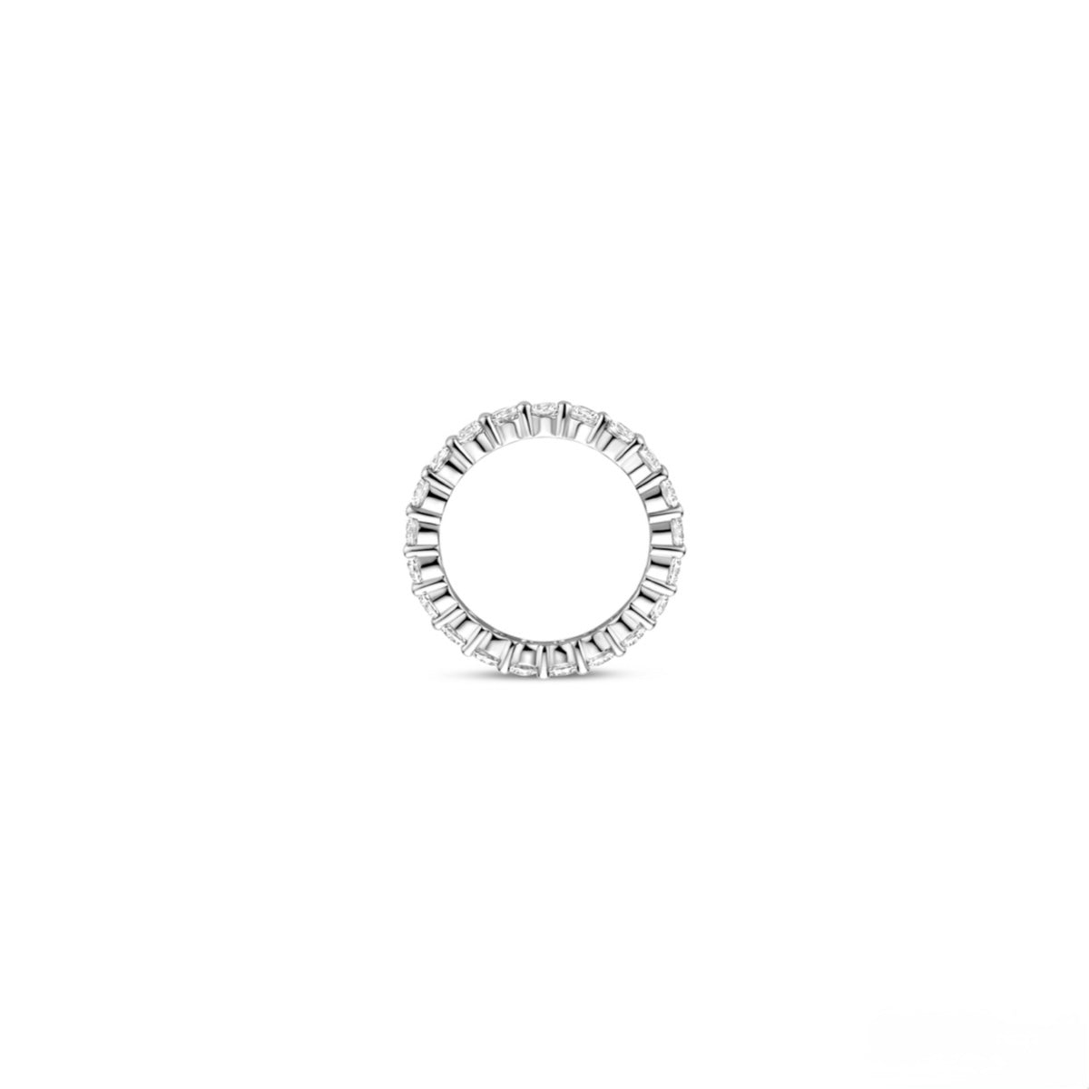 Sparkly alliance ring