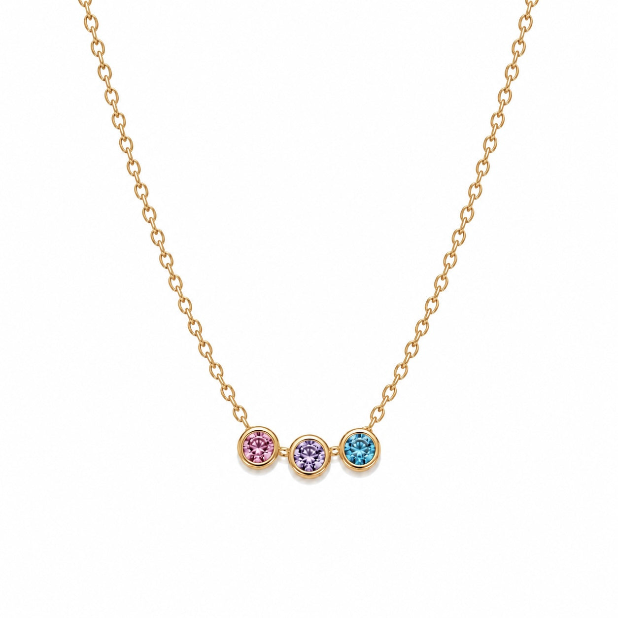 Birthstone necklace