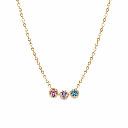 Birthstone necklace