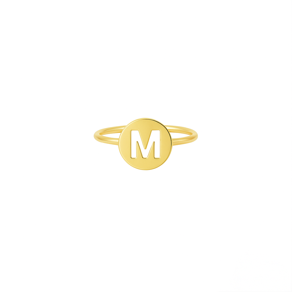 14K MINI COIN RING