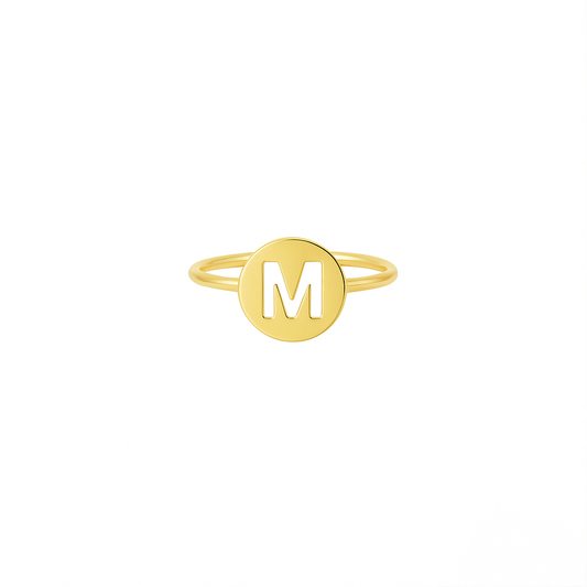 14K MINI COIN RING