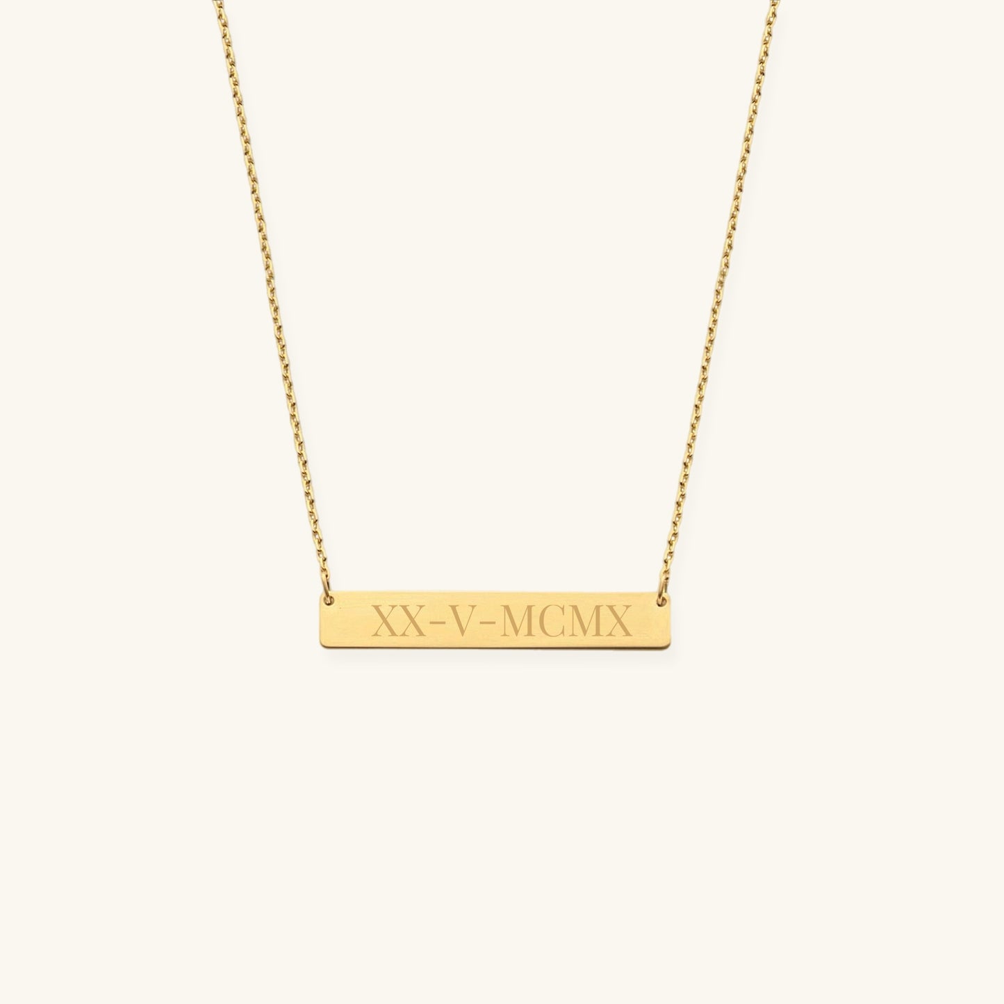 LARGE BAR TEXT KETTING