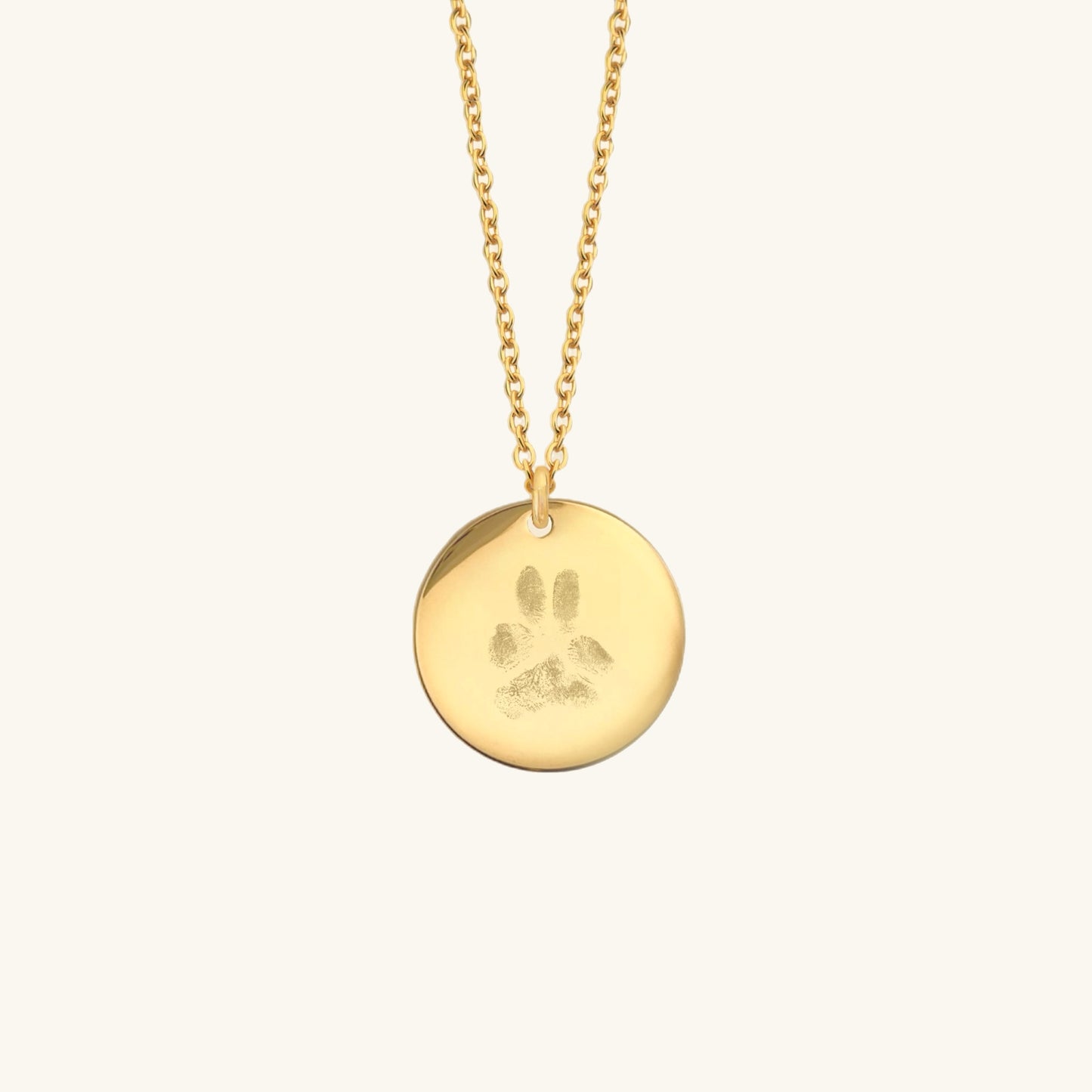 COIN PAW PRINT KETTING