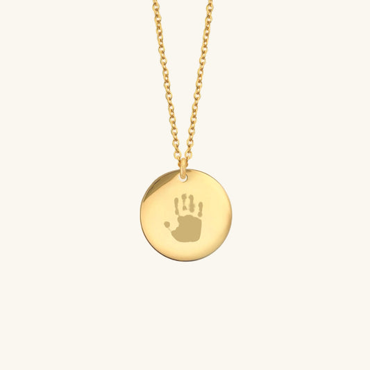 COIN FOOT & HAND PRINT KETTING