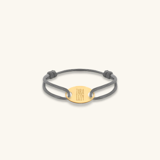 OVAL TEXT ARMBAND