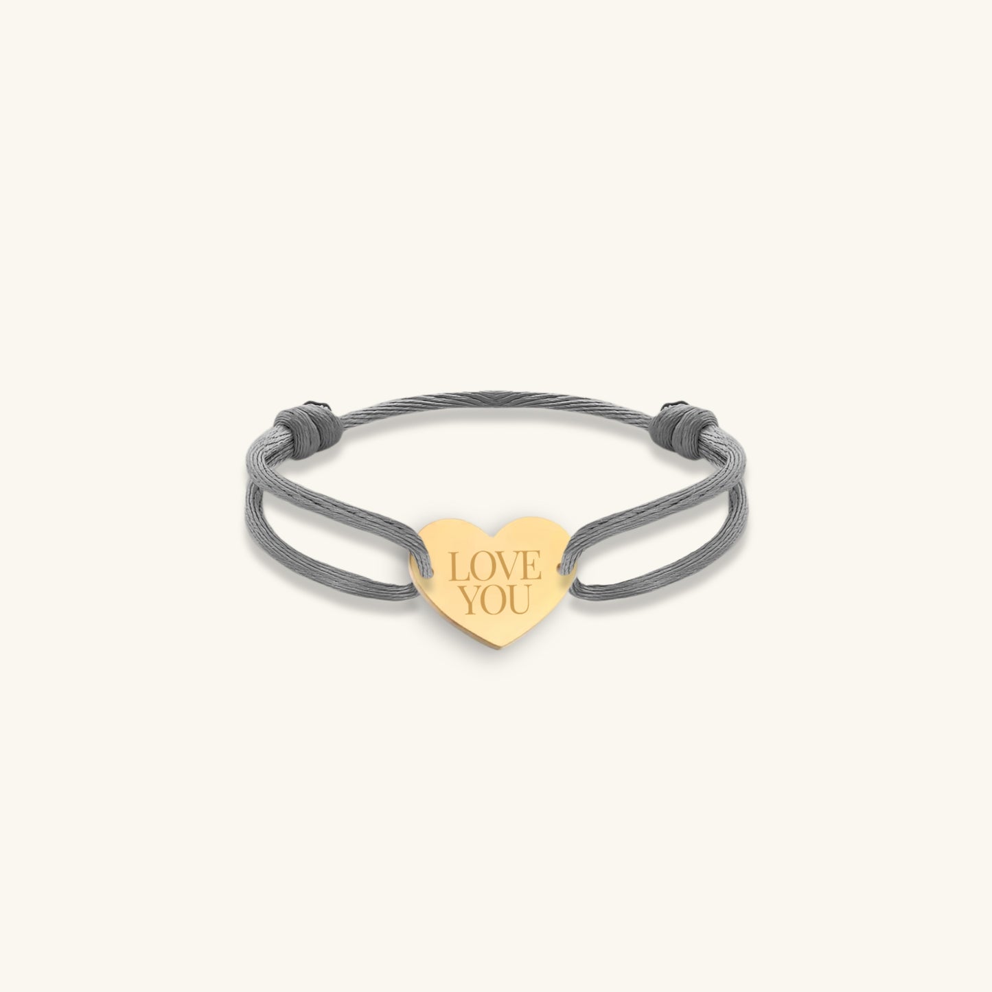 HEART TEXT ARMBAND