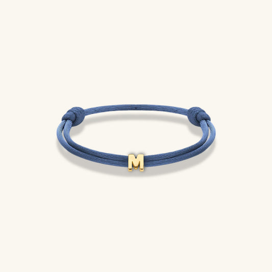 14KT LETTER ARMBAND