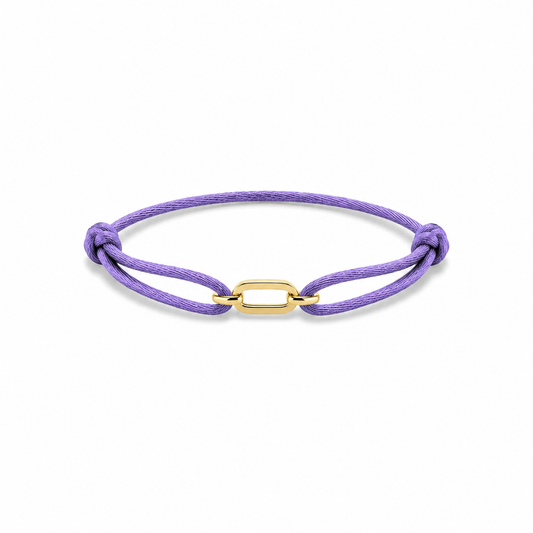 14k paperclip bracelet