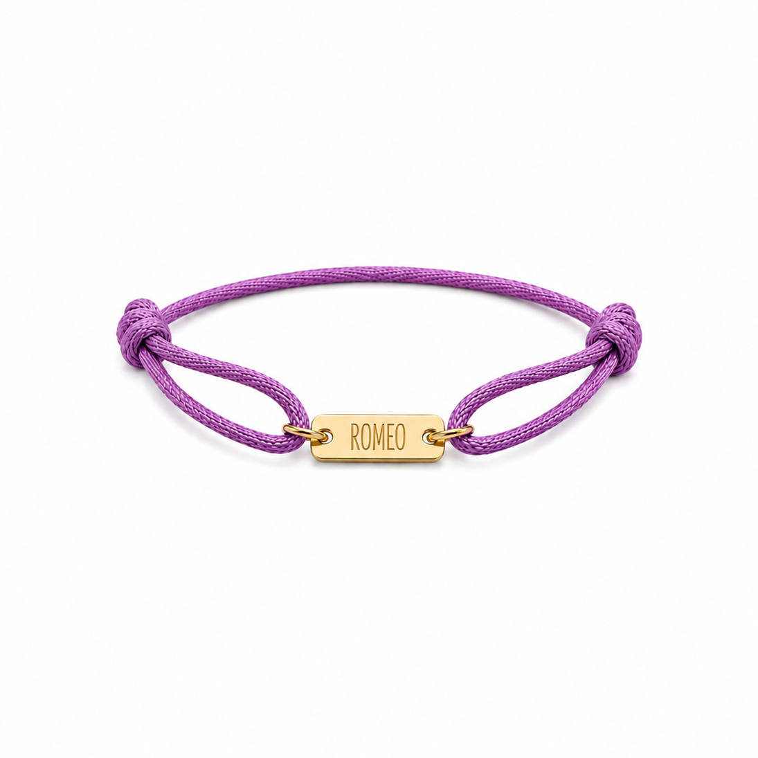 Mini bar text bracelet