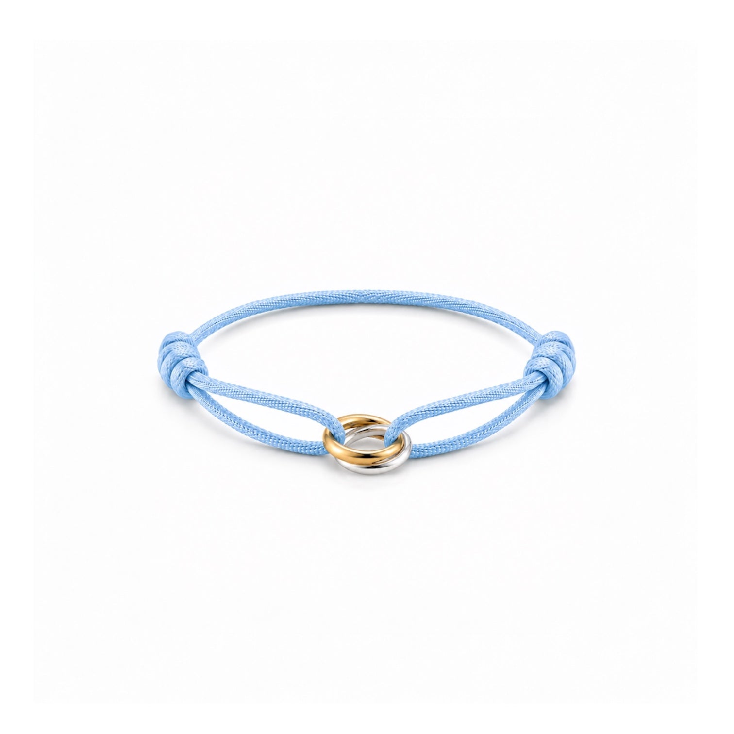 Bicolor rings bracelet
