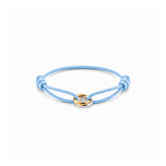 Bicolor rings bracelet