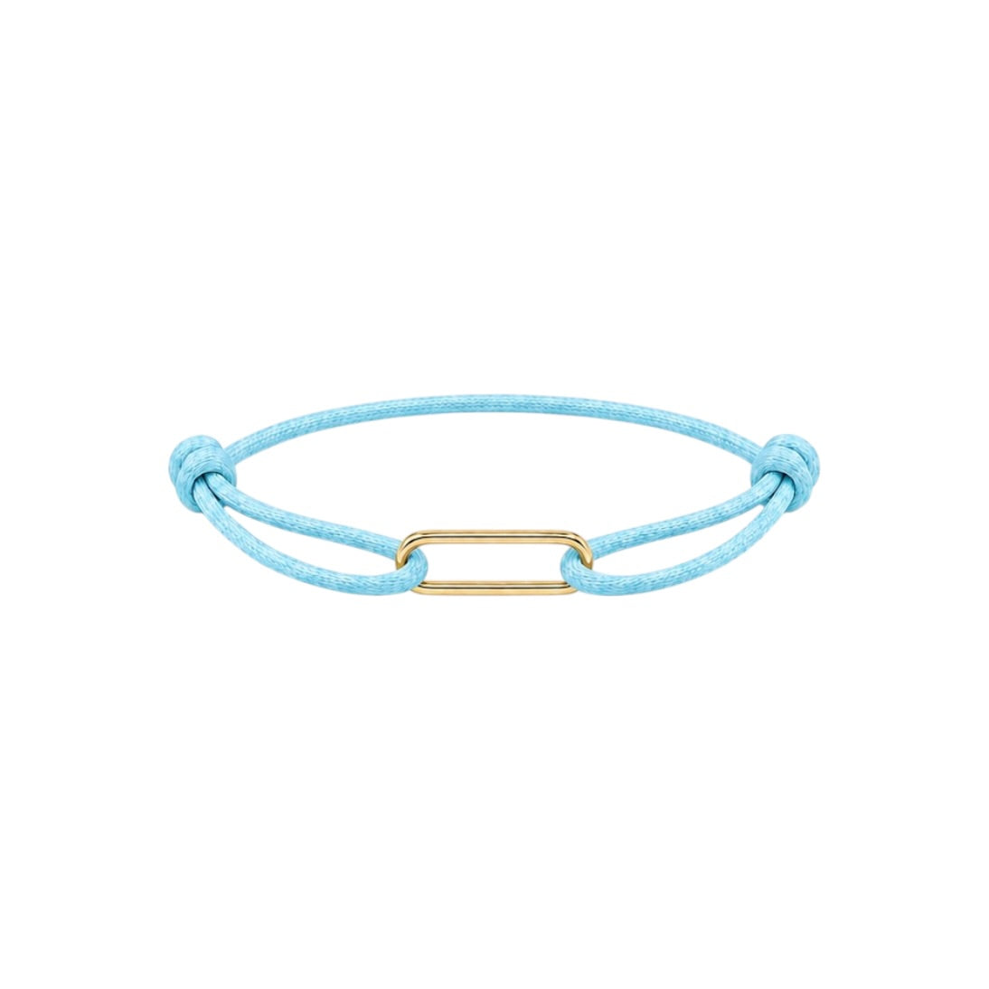14k double link bracelet