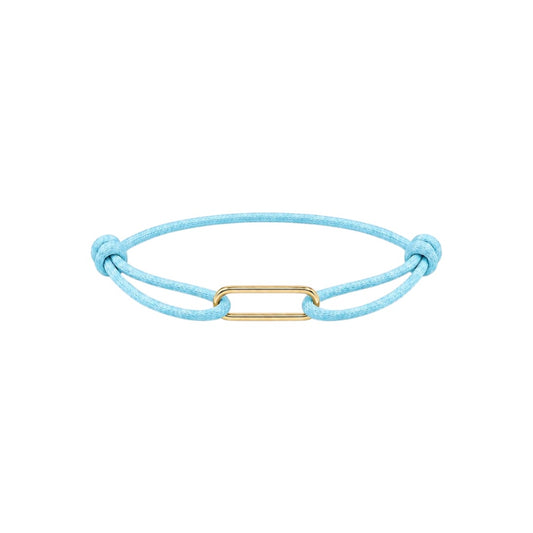 14k double link bracelet