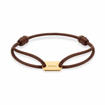 Mini tag signature bracelet