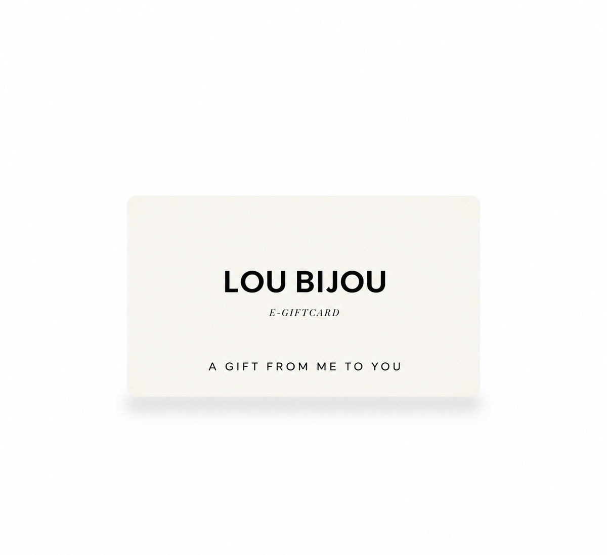 E-giftcard €50