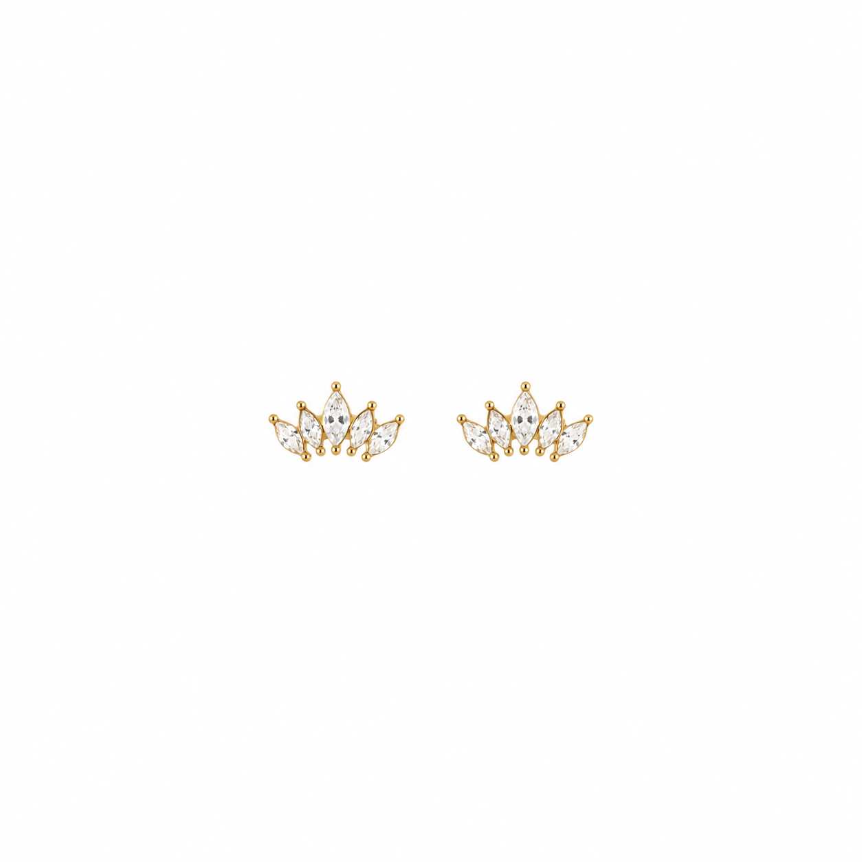Tiara earrings