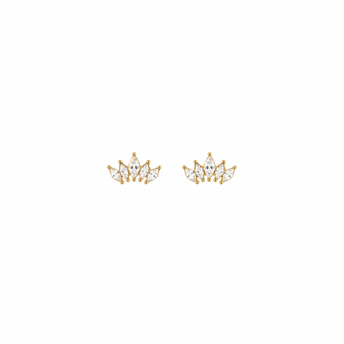 Tiara earrings