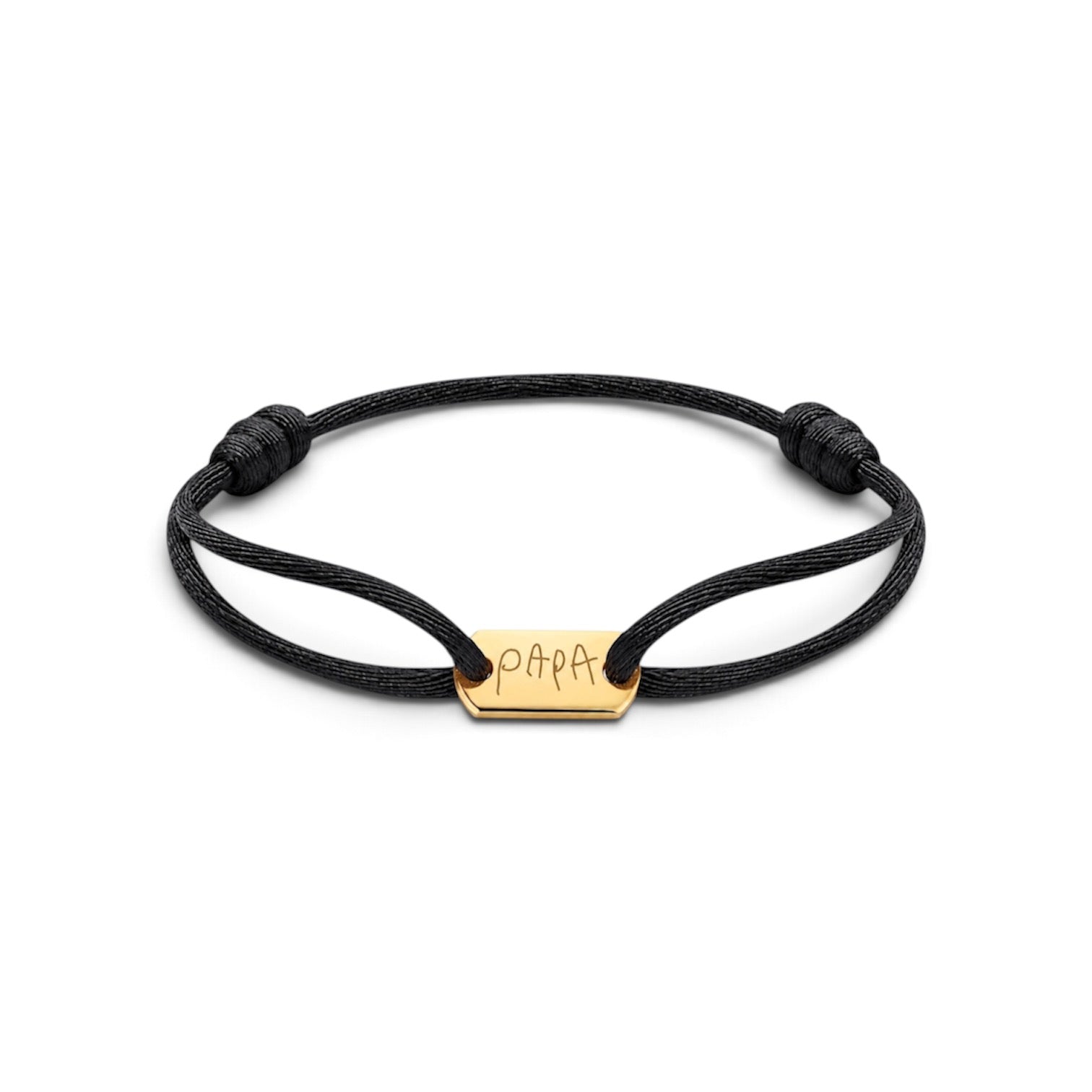 Mini tag signature bracelet