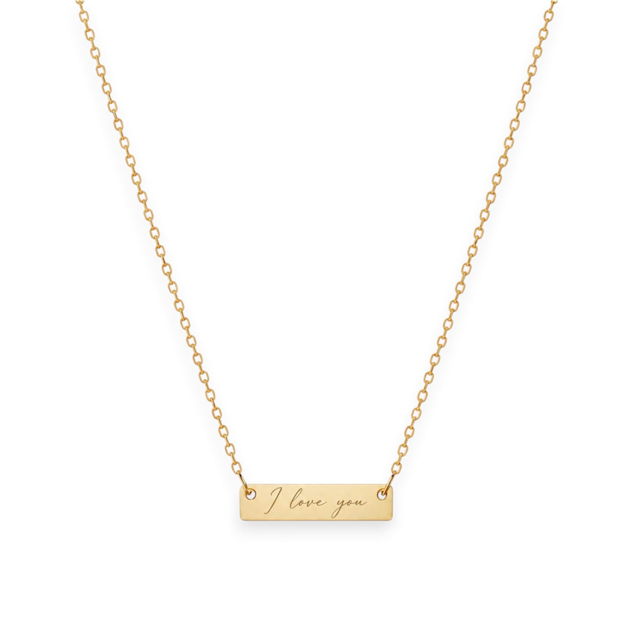 Mini bar signature necklace
