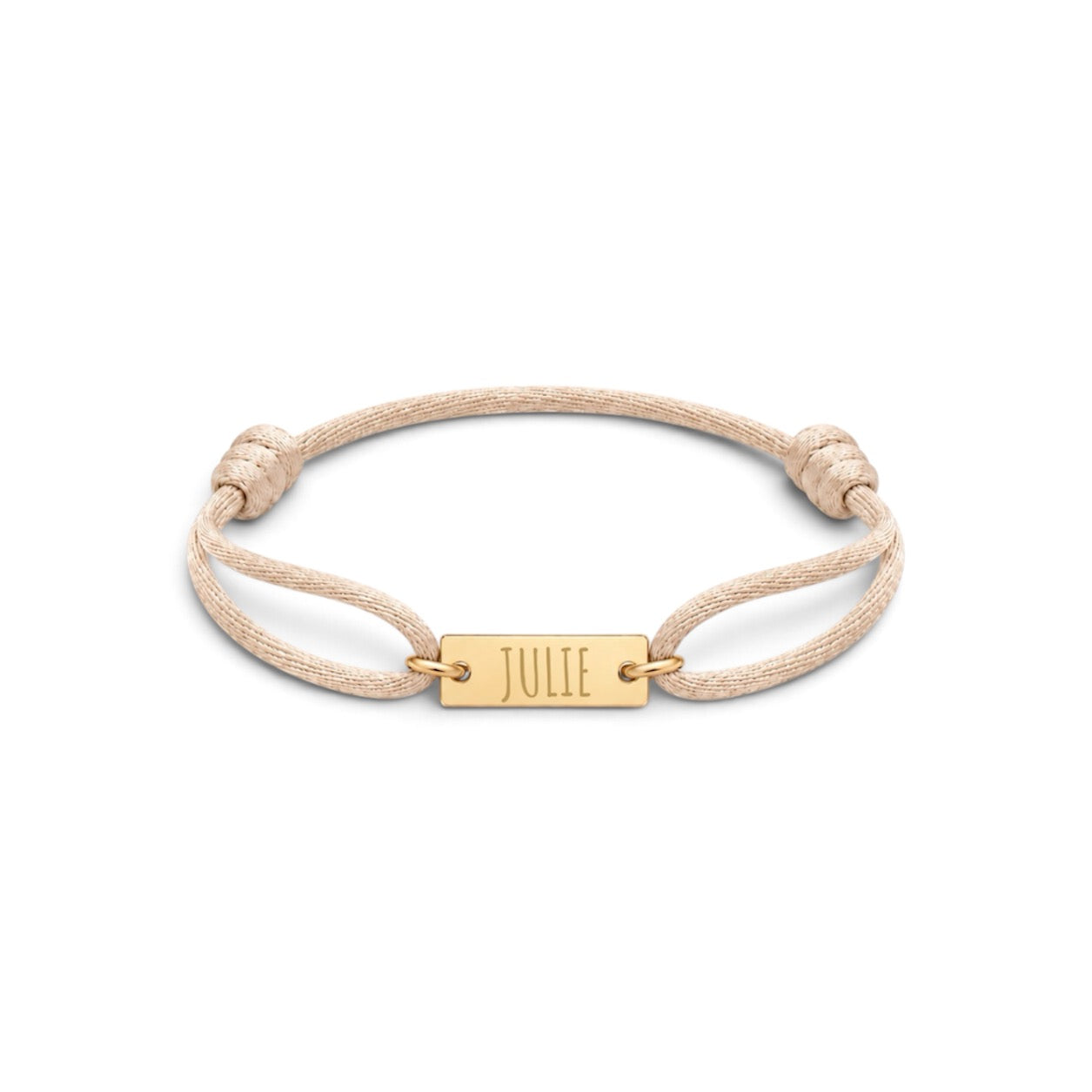 Mini bar text bracelet