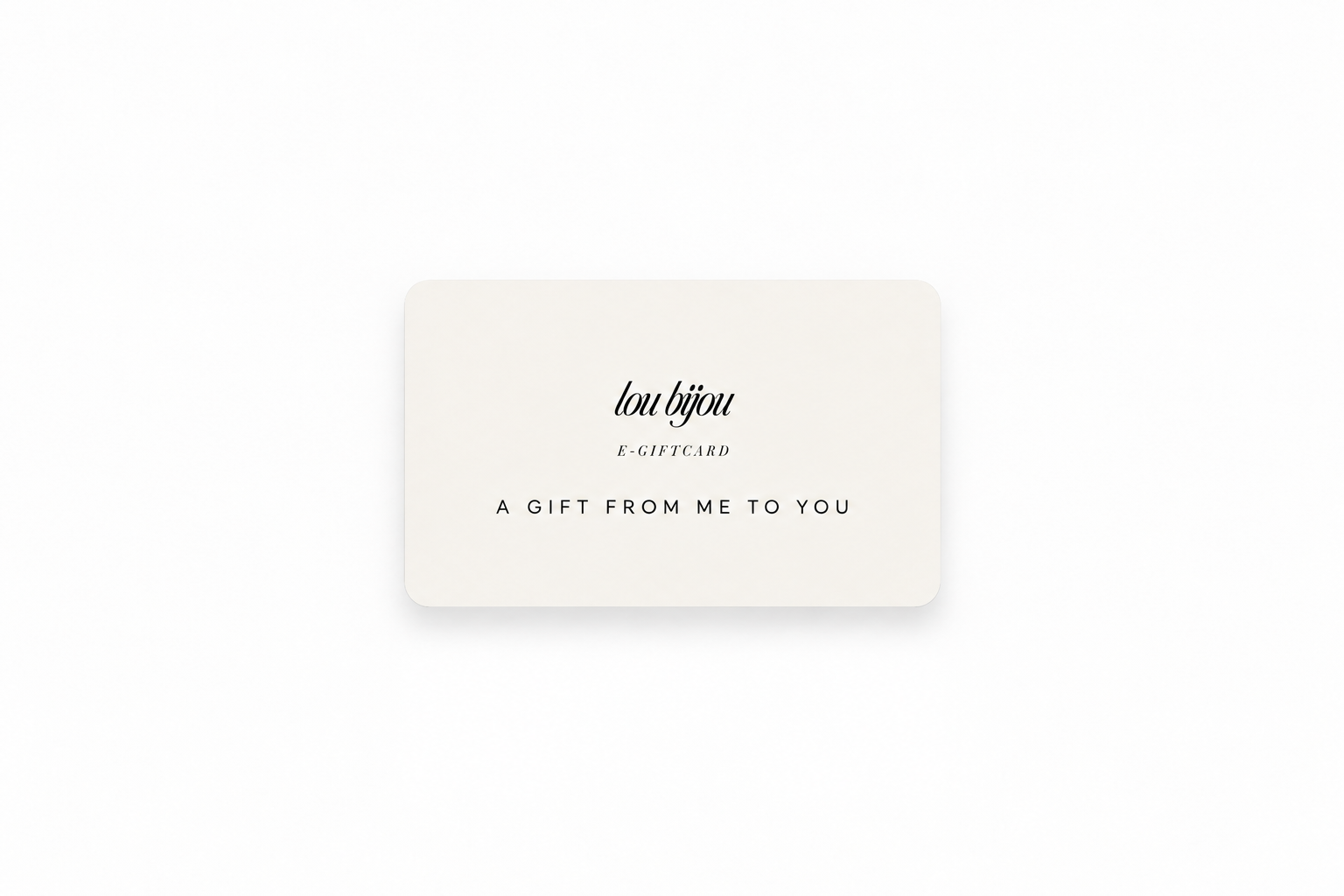 E-giftcard €100